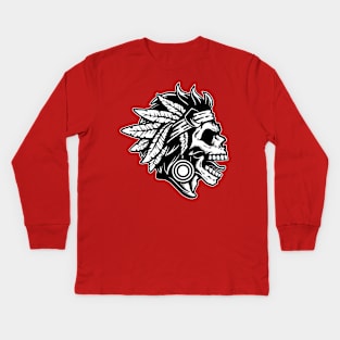 Native American Kids Long Sleeve T-Shirt